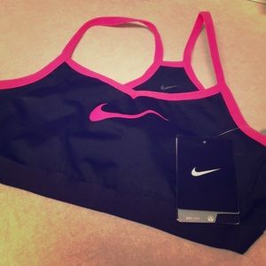 Spaghetti strap sports bra